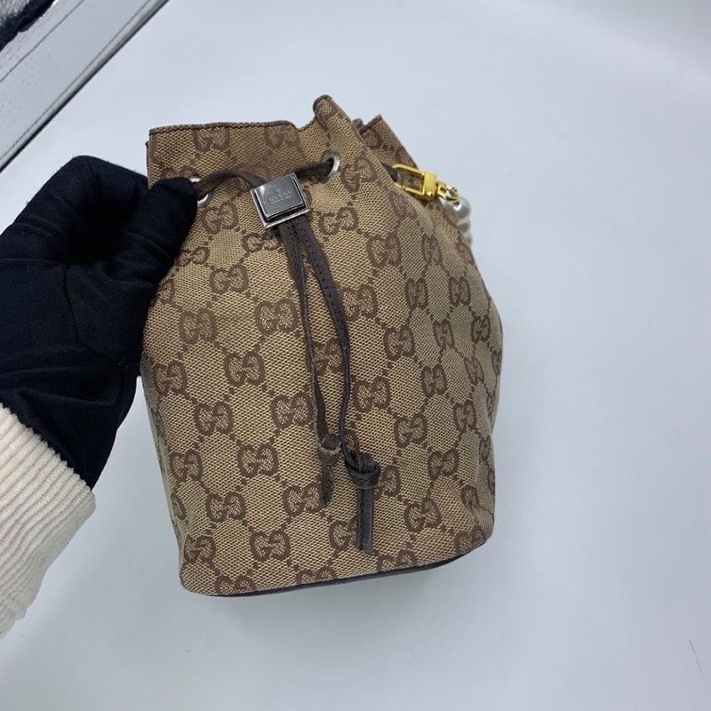 BU220302474] Gucci / Bucket Pochette Bag Vintage