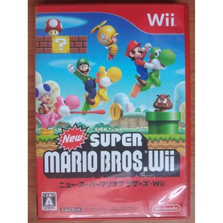 NEW SUPER MARIO BROS Wii (JAPAN) สำหรับสายสะสม