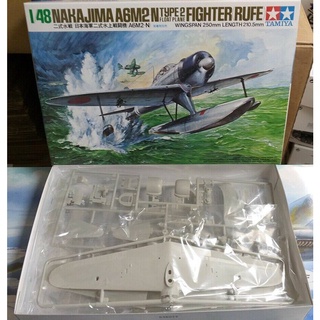 โมเดลเครื่องบิน 1/48 Nakajima A6M2 N Type2 sail plane  Tamiya 61017