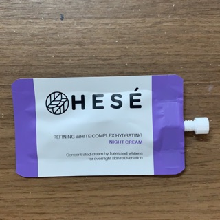 Hese Refining White Complex Hydrating Night Cream 5 g.