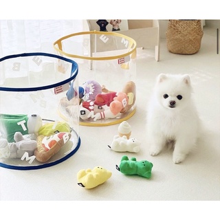 Bite Me Clear Toy Basket ตะกร้าใสใส่ของเล่น