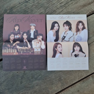 [พร้อมส่ง] โปสเตอร์ปฏิทิน Red Velvet 2022 Seasons Greetings Folded Poster Calendar