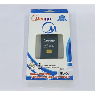 Meago แบตเตอรี่ Battery รุ่น NOKIA BL-5J สินค้าพร้อมส่ง