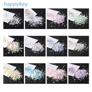 Hap แม่พิมพ์เรซิ่นสําหรับตกแต่งเล็บ Diy Glitter