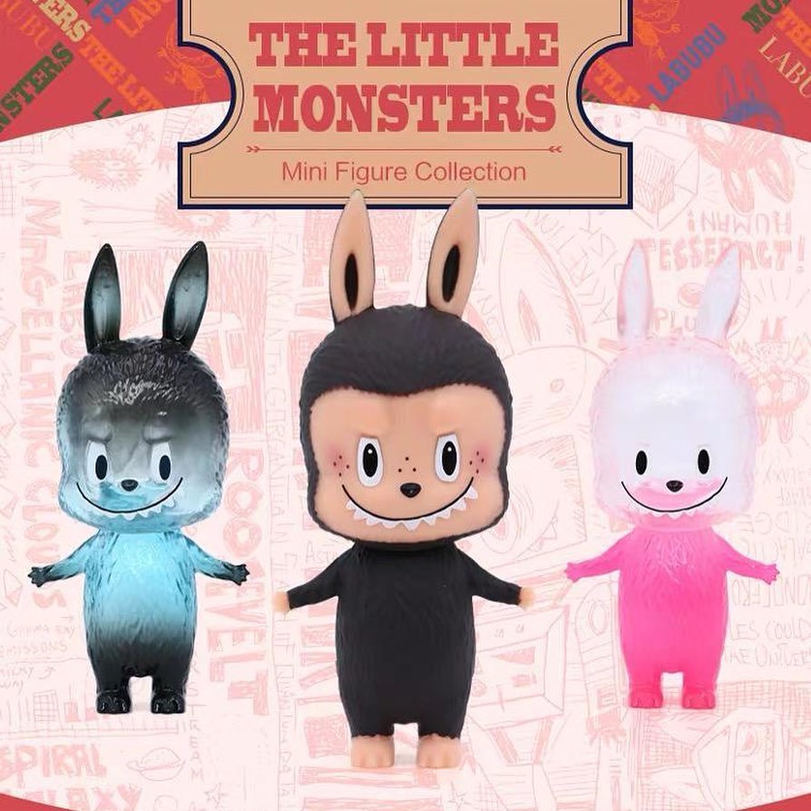 (ขายแยก) HOW2WORK - Zimomo Labubu - The Little Monsters - Series 2