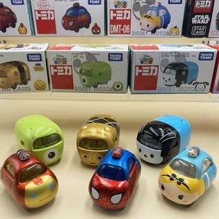 ของเล่นเด็กTakara TOMY TOMICA รถของเล่น รถของเล่น TSUM TSUM รุ่นมินิ น่ารัก รถการ์ตูน อัลลอยด์