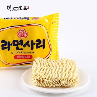 เส้นบะหมี่กึ่งสำเร็จรูปเกาหลี(เส้นเปล่า) Ottogi Ramyeon Noodle 오뚜기 라면사리 110g