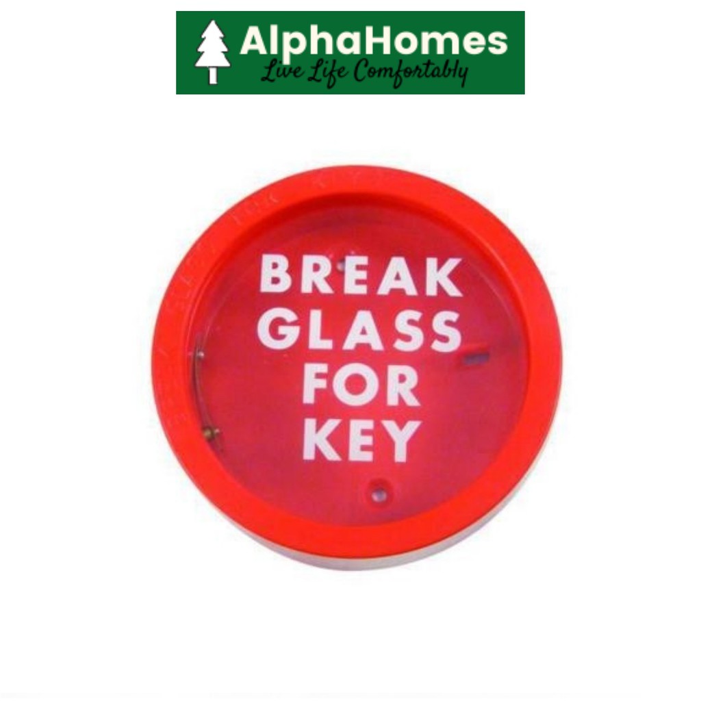 DEMCO EMERGENCY BREAK GLASS CASE KEY BOX !!!