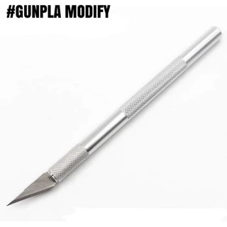 Modeler Knife มีดสำหรับงานโมเดล ด้ามจับอลูมิเนียม 6 ใบมีด