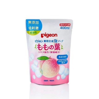 Pigeon Baby Foam Soap สบู่โฟม สบู่อาบน้ำเด็ก จากญี่ปุ่น 400ml แบบเติม