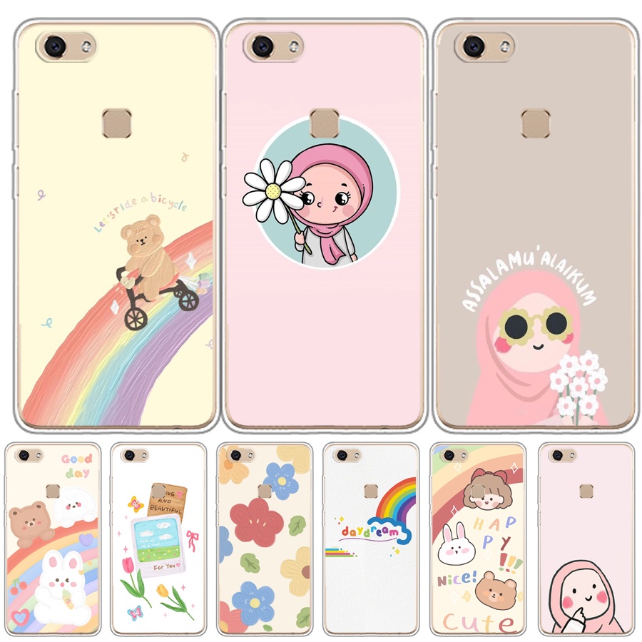 เคส vivo v5 plus v7 v7 plus v9/v9 pro เคสซิลิโคนนิ่ม แบบใส