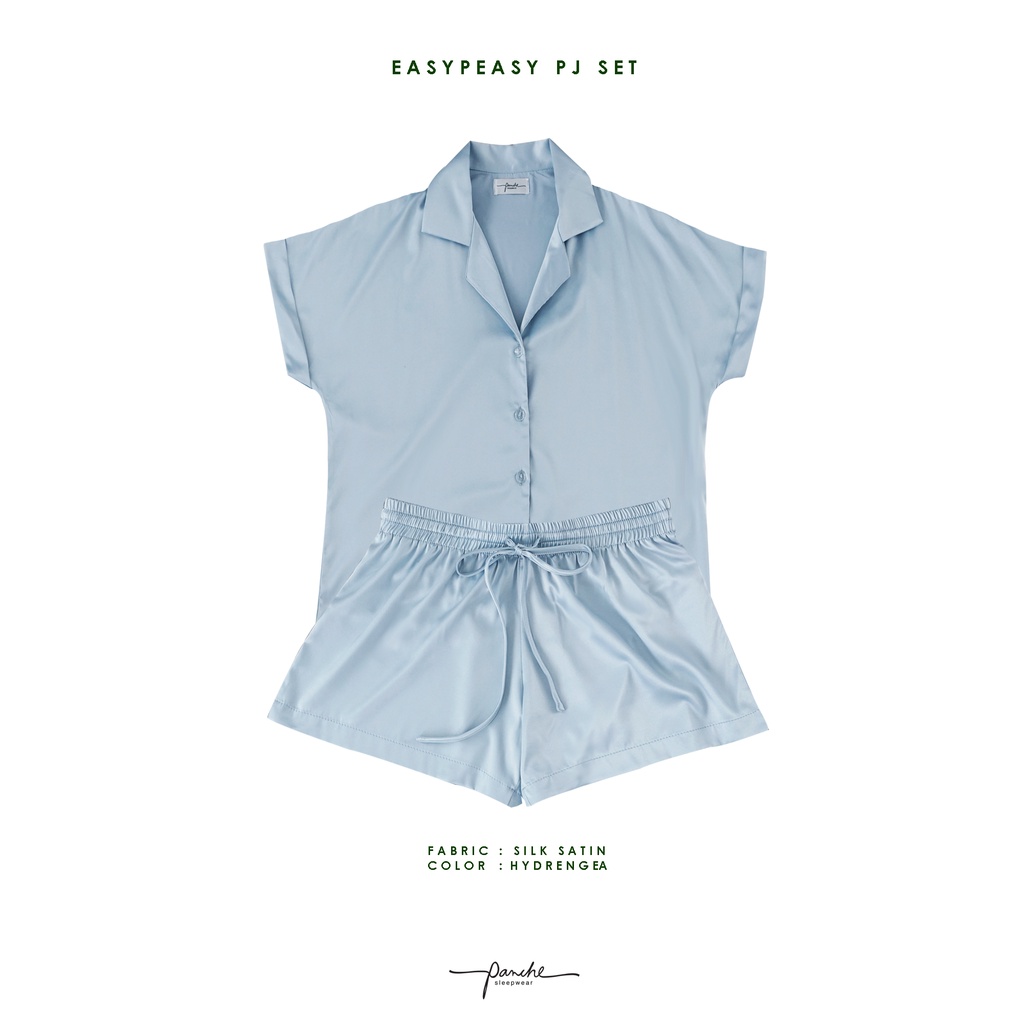 Panche.Sleepwear ชุดนอนรุ่น EasyPeasy สี Hydrangea