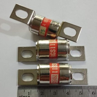 (ใส่โค้ดPEPE333 ลดเพิ่ม 15%)RGS11 75A 250/500V FUSE LINK (แพ็ค1ตัว) ฟิวส์ลิงค์ FAST ACTING FUSE 75A 250V / 500V