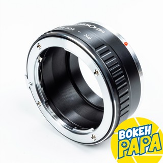 K&amp;F Concept PK-EOS M Lens mount adapter Pentax PK For Canon เมาท์แปลง อแดปเตอร์ ( PK EOS M / PK-EOSM )