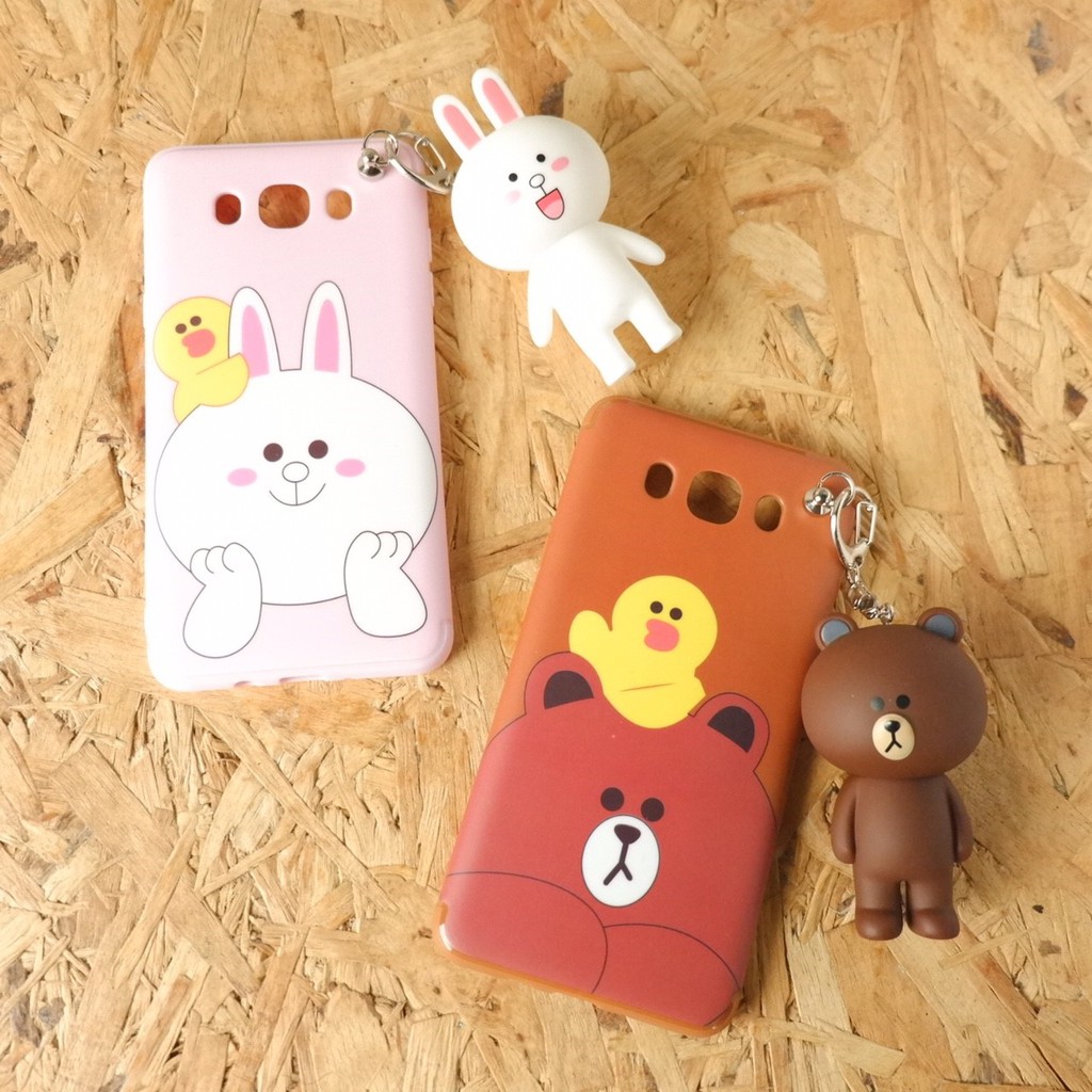 เคส TPU Line พร้อมตัวห้อย J7 2016