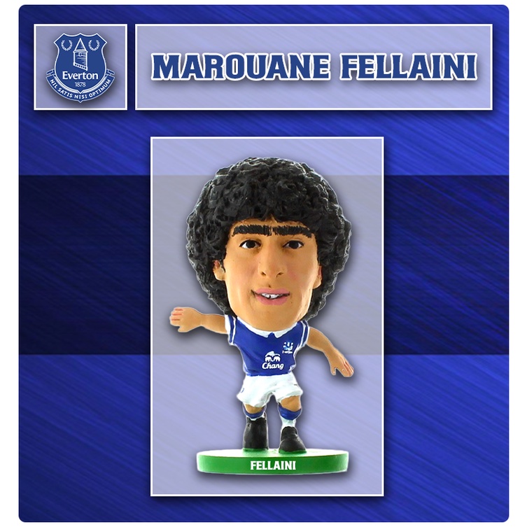 โมเดลนักฟุตบอล SoccerStarz ลิขสิทธิ์แท้จากสโมสร Everton - Marouane Fellaini