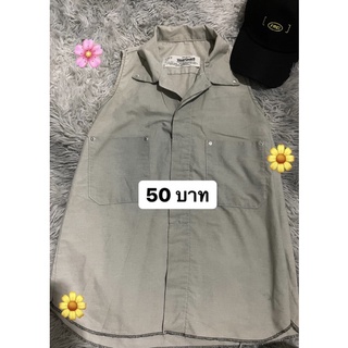 เสื้อแขนกุด ‼️พิเศษลดราคาจาก50บาท🎉เหลือ40บาท เท่านั้น‼️