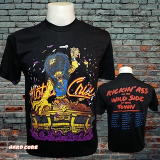 เสื้อวง MOTLEY CRUE วงร็อคในตำนาน ไม่มีตะเข็บข้าง คอฟิต ป้ายUS เสื้อวินเทจ เสื้อร็อค เสื้อทัวร์ วงร็อคต่างประเทศสามารถปร