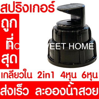 *ถูกที่สุด* สปริงเกอร์ เกลียวใน 4หุน(1/2") / 6หุน(3/4") หัวฉีด ด้านเดียว หัวฟ๊อกกี้ Foggy พ่นน้ำ ระบบน้ำ รดน้ำต้นไม้