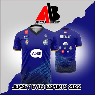 เสื้อเจอร์ซีย์ล่าสุด EVOS 2022