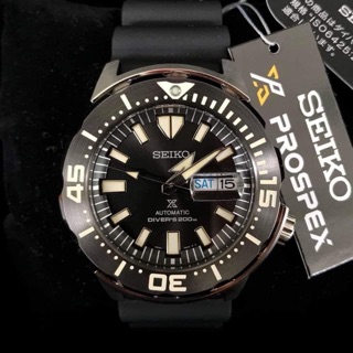 Seiko Black Monster Gen 4 SRPD27K1 (สายยาง)