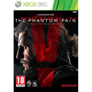 แผ่น XBOX 360 Metal Gear Solid V The Phantom Pain (มี2แผ่น) ใช้กับเครื่องที่แปลงระบบ JTAG/RGH