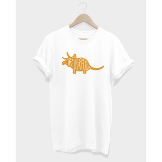 เสื้อยืดคอกลม ลายไดโน dino tshirt