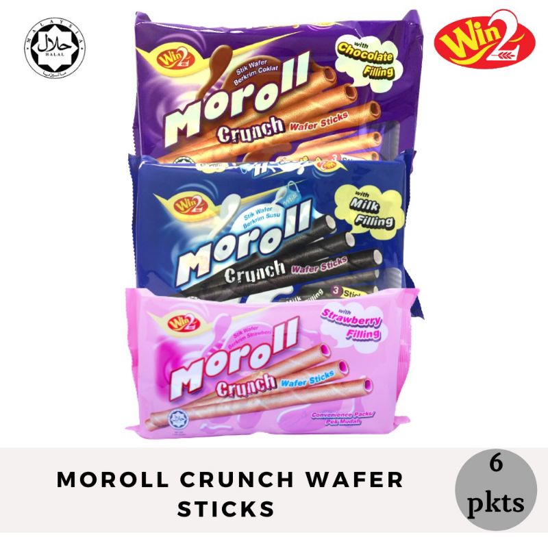 WIN2 MOROLL CRUNCH WAFER STICKS (90G)