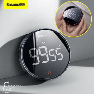 Baseus Digital Timer เครื่องตั้งเวลา เครื่องนับเวลาถอยหลัง มีแม่เหล็ก นาฬิกาจับเวลา ทำอาหาร นาฬิกาครัว จับเวลา #F38