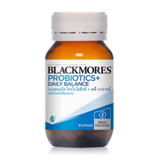 Blackmores Probiotics Daily Balance 30 Capsules ผลิตภัณฑ์เสริมอาหารโพรไบโอติกส์