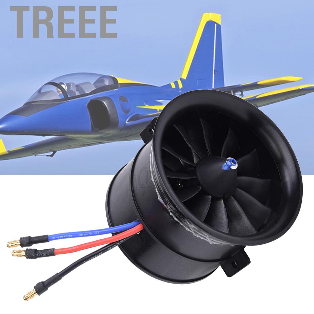 Treee Edf 70มม.12- ใบใบพัดพร้อมมอเตอร์ตาม Rc Model Aircraft