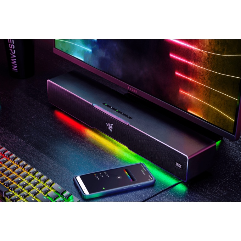 Razer Leviathan V2 - PC Soundbar and Subwoofer (ลำโพงซาวด์บาร์พร้อมซับวูฟเฟอร์สำหรับคอมพิวเตอร์)