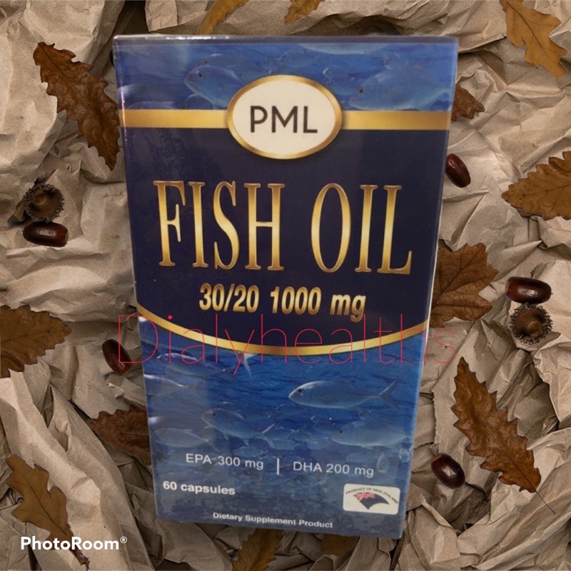 ราคาพิเศษ >> น้ำมันปลา PML Fish Oil 30/20 1000 mg  EPA 300 mg ,DHA 200 mg  น้ำมันปลา ประเทศนิวซีแลนด