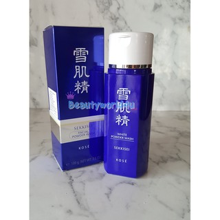 ของแท้ Kose sekkisei white powder wash 100 g. ผงแป้งล้างหน้า ทำความสะอาดผิวหน้า โคเซ่