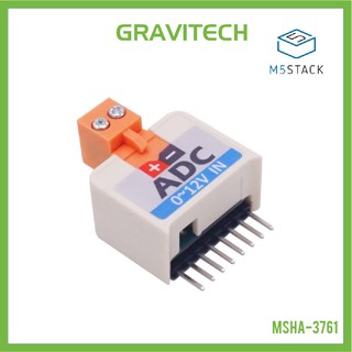 [Gravitechthai]M5StickC ADC HAT ADS1100 - U069