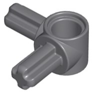 [1024] ชิ้นส่วนเลโก้ Lego Part Technic, Axle and Pin Connector Hub with 2 Perpendicular Axles (10197