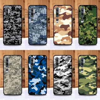 เคส Xiaomi Mi Note 10 ลายพราง ขอบนิ่มหลังแข็ง เคสมือถือ เคสโทรศัพท์ Case เคส TPU ขอบนิ่มหลังแข็ง ไม่ขูดตัวเครื่อง