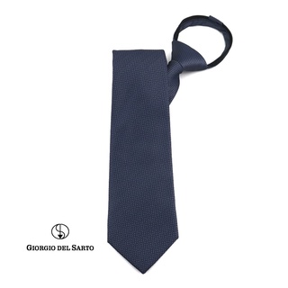 Giorgio Del Sarto Adults Zipper Tie Grey ไทซิป เนคไทสำเร็จรูปสีเทา