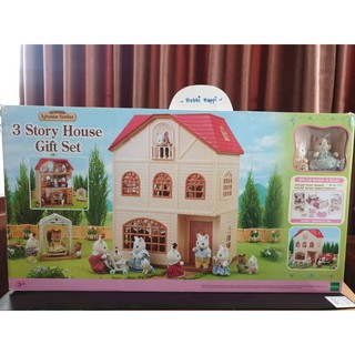 Sylvanian 3 House Story Gift Set