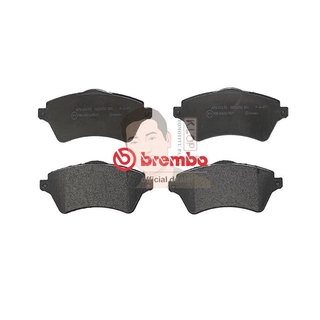 P44 011B ผ้าเบรก-F-แท้ BREMBO (รุ่น Black) ฟรีแลนเดอร์ Rover Freelander ปี98-06 " เครอป อะไหล่ยนต์"