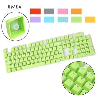 ☆Sl Doubleshot PBT Spacebar 104 Keycap Backlit for Cherry MX Mechanical Keyboard