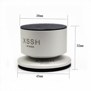 รุ่นใหม่ที่สุด ตัวรองแอมป์ เครื่องเล่น ลำโพง  XSSH AUDIO  shock-absorbing 1 แพค มี 4 ชุด