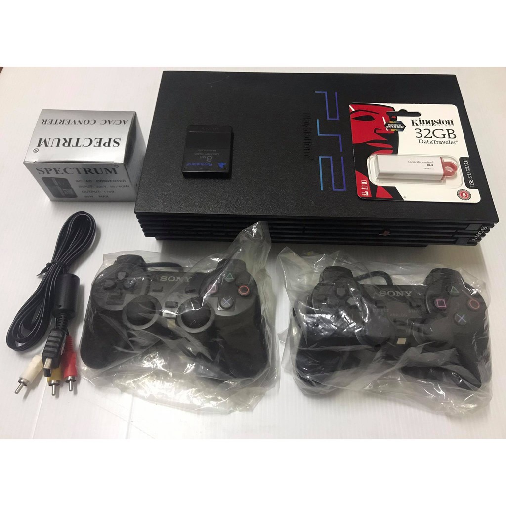 เครื่อง PS2 เล่นผ่านเมมบูทกับแฟลชไดร์ฟ USB