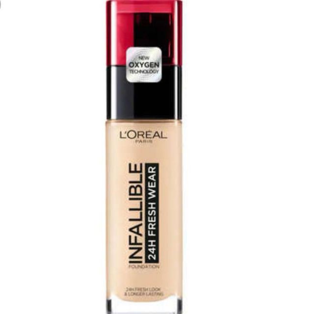 ของใหม่ รองพื้น L'oreal Infallible 24h fresh wear foundation