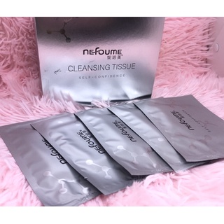 💥ใหม่ NEFOUME แผ่นทำความสะอาดเครื่องสำอาง เช็ดอย่างล้ำลึก ไม่ระคายเคืองผิว แบบพกพา NJS614💥