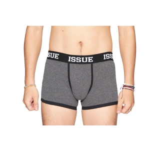 Exclusive ISSUE UNDERWEAR Trunk Basic กางเกงชั้นในชาย สีเทา