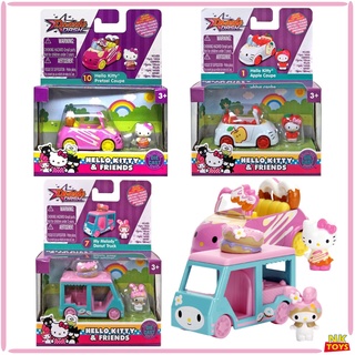 HELLO KITTY &amp; FRIENDS DAZZLE DASH โมเดลคิตตี้ ลิขสิทธิ์แท้ ราคา SALE สุดคุ้ม  WD11198 โมเดล