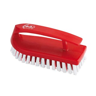 ตราสมอ ที่ขัดพื้นเตารีด ขนไนล่อน รุ่น 091101 คละสี Anchor brand floor scrubber, nylon hair iron, model 091101, assorted