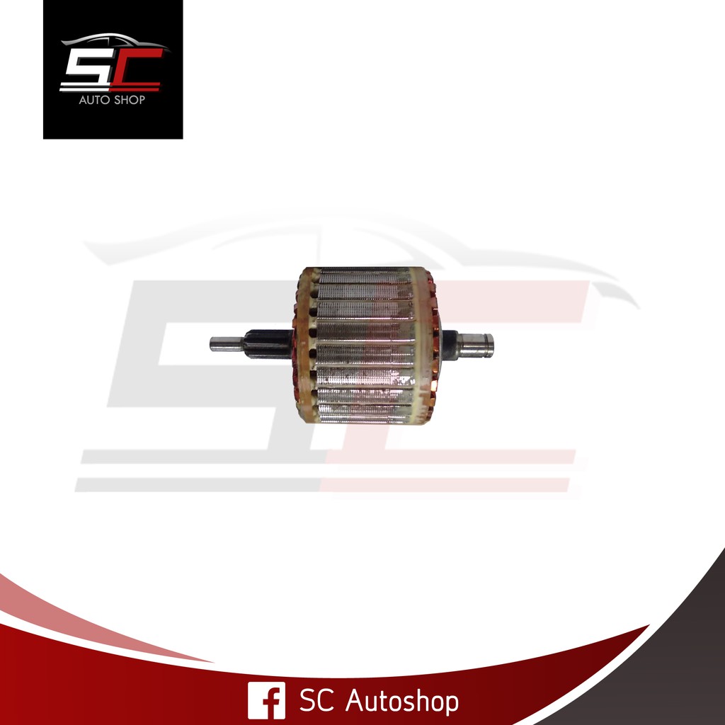 ทุ่นไดสตาร์ท โตโยต้า วีโก้ เบนซิน 8T 12V ARMATURE STARTER MOTOR TOYOTA VIGO เบนซิน 12V มีรับประกัน