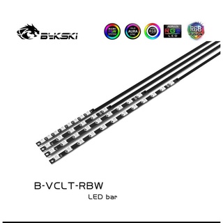 Bykski แถบไฟ LED RGB 20 ซม. 12V RGB 4PIN หรือ 5V RBW 3PIN เป็น AURA SYNC B-VCLT-RBW แบบเปลี่ยน สําหรับ Bykski CPU GPU